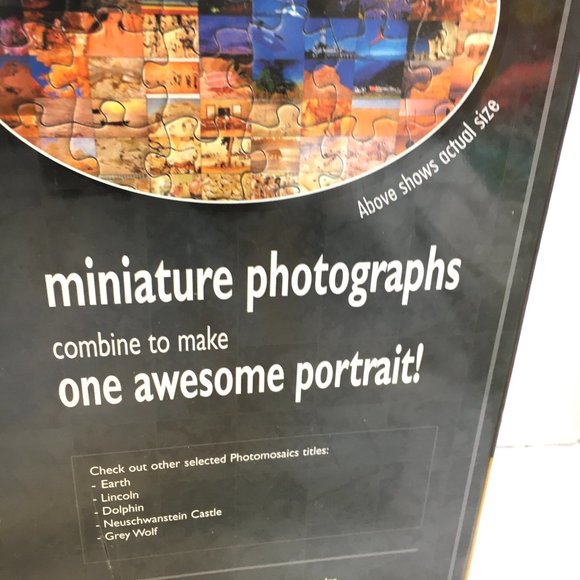 Vtg '68 Elvis Special Photomosaic Puzzle NOS - Picture 8 of 10